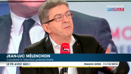 Jean-Luc Mélenchon appelle le Parti socialiste à soutenir sa candidature