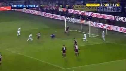 Miralem Pjanic Goal Torino 1-3 Juventus
