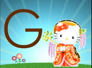 abcdefghijklmnopqrstuvwxyz - ABC Song for Baby with Hello Kitty - Alphabet HD