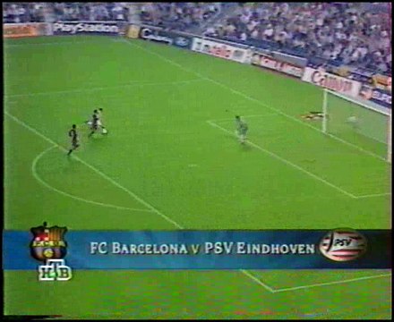 Barcelona v. PSV Eindhoven 1.10.1997 Champions League 1997/1998