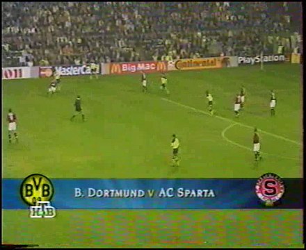 Borussia Dortmund v. Sparta Prague 1.10.1997 Champions League 1997/1998