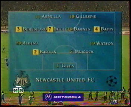 Dynamo Kyiv v. Newcastle United 1.10.1997 Champions League 1997/1998