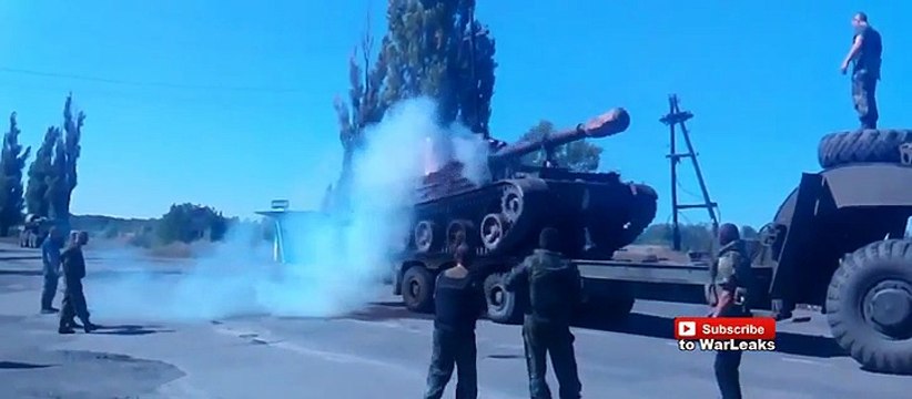 Chargement de tank