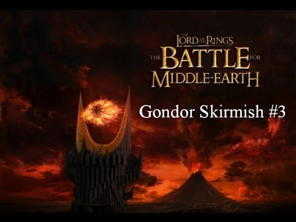 Lord of the Rings: Battle for Middle Earth - Gondor vs Hard Army |Map: Fangorn Forest|