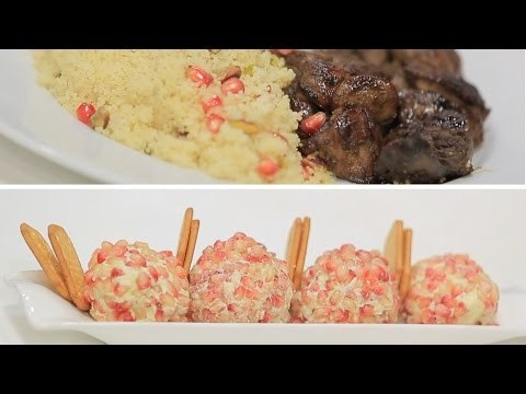 كبدة دجاح بدبس رمان - كسكي بالرمان - باناكوتا الرمان - جبنة بالرمان | عيش وملح حلقة كاملة