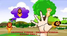 Lion King Finger Family | Finger Family Lion - King Of Jungle Nursery Rhymes Songs