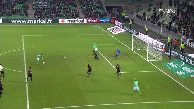 1-0 Romain Hamouma Goal France Ligue 1 - 11.12.2016 AS Saint-Étienne 1-0 Guingamp