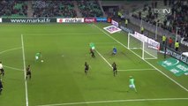 1-0 Romain Hamouma Goal France  Ligue 1 - 11.12.2016 AS Saint-Étienne 1-0 Guingamp