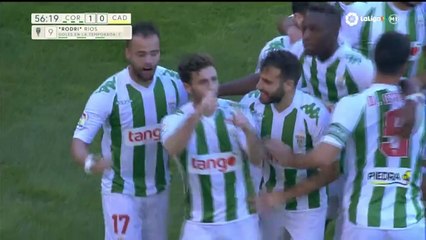 1-0 Rodri Goal Spain  Segunda Division - 11.12.2016 Córdoba CF 1-0 Cádiz CF
