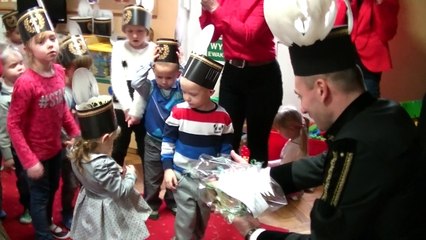 Górnik w przedszkolu