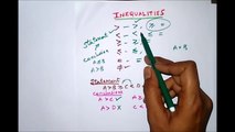 Inequalities in Reasoning Tricks For SBI PO , IBPS & SSC CGL [In English] Part 1