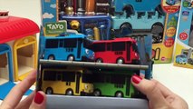 Tayo the Little Bus Wheels On The Bus 타요 꼬마버 스 타요 미니친구들 자동차 장난감 мультфильмы про машинки Игрушки