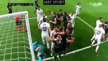 راموس المجنون يثأر لموراتا - اشتباك بين لاعبين ريال مدريد و ديبورتيفو لاكورونا