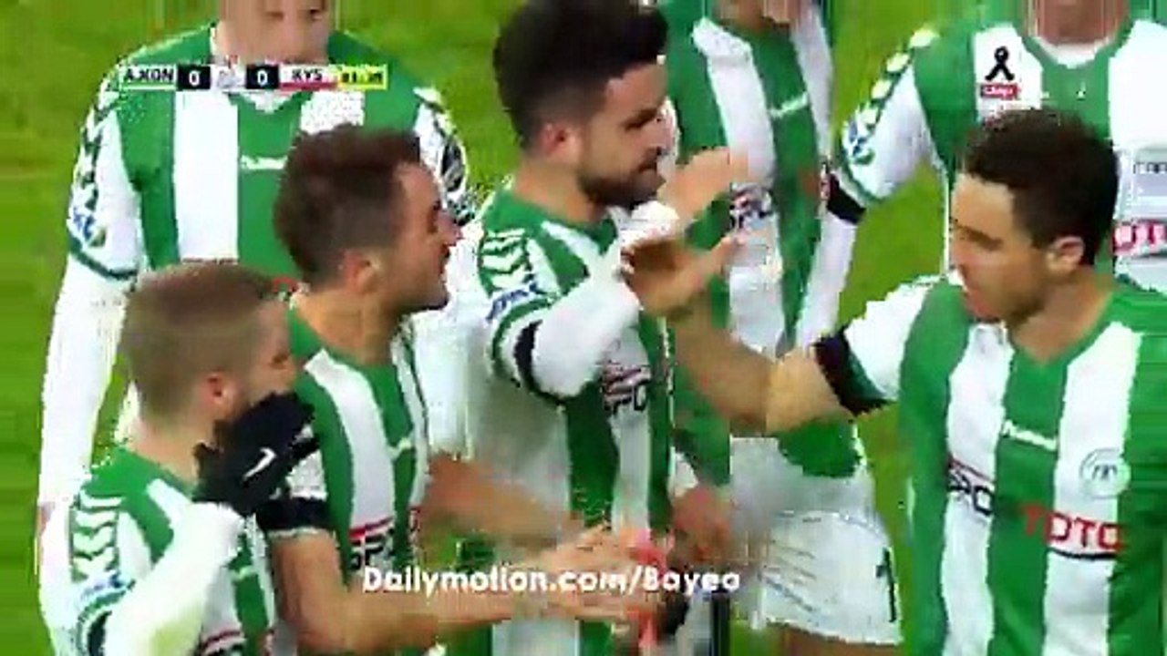 Ali Camdali Goal HD - Konyaspor 1-0 Kayserispor - 11.12.2016