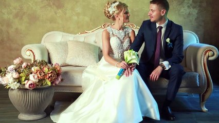 Красивая свадьба двух влюбленных