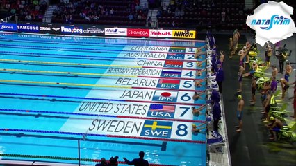 Finale 4x50 4nages messieurs Windsor 2016