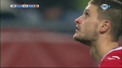 Mateusz Klich Penalty Goal HD - Twente 1-0 Ajax 11.12.2016