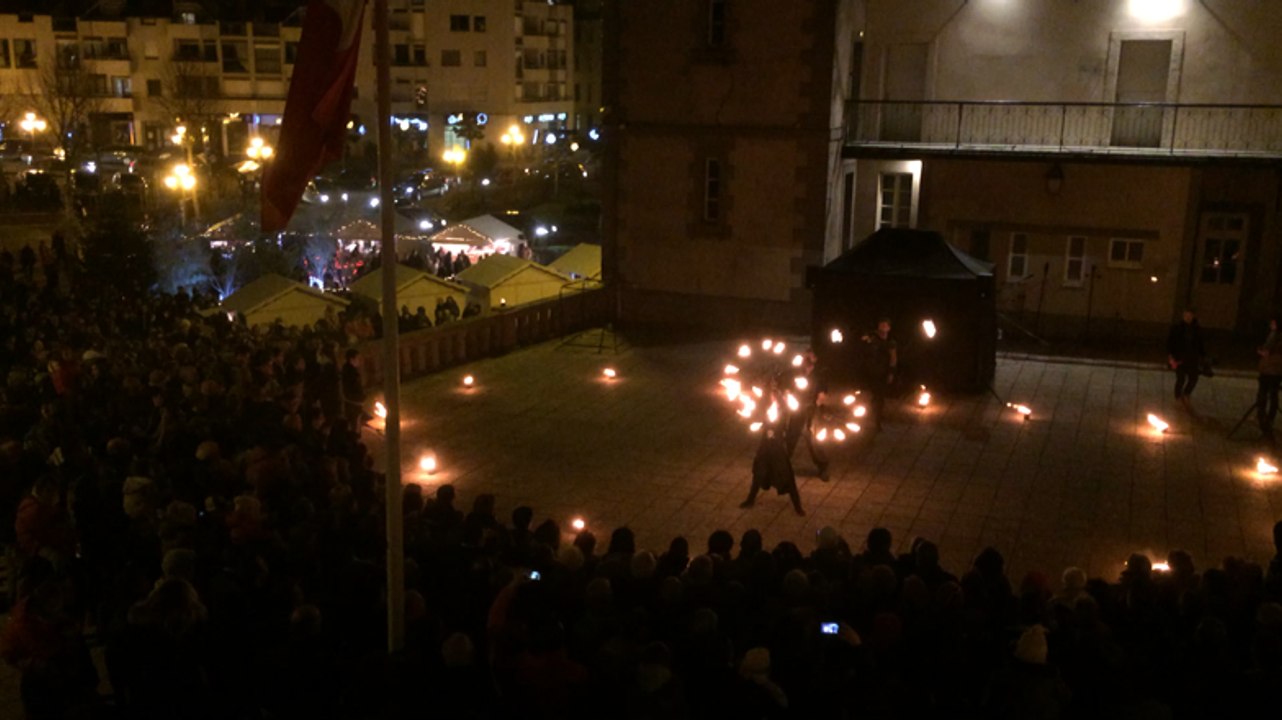 Spectacle pyrotechnique par la compagnie C.H.K.1