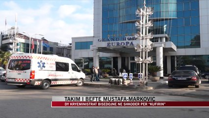 Mustafa e Markoviç takohen për demarkacionin - News, Lajme - Vizion Plus