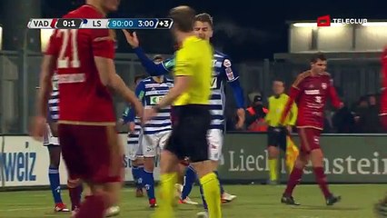 FC Vaduz 1:1 Lausanne (Swiss Super League 18. Runde 2016/2017 10.December 2016)