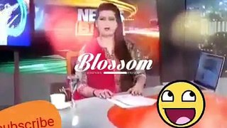Funny Pakistani New Anchor dares PM Modi with her hilarious comedy!