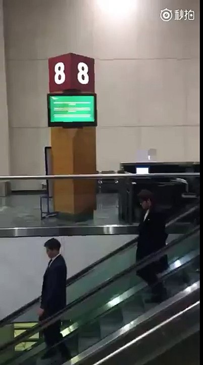 JANG KEUN SUK AT MACAO AIRPORT ARRİVAL TO INCHEON AIRPORT KOREA 09..12.2016