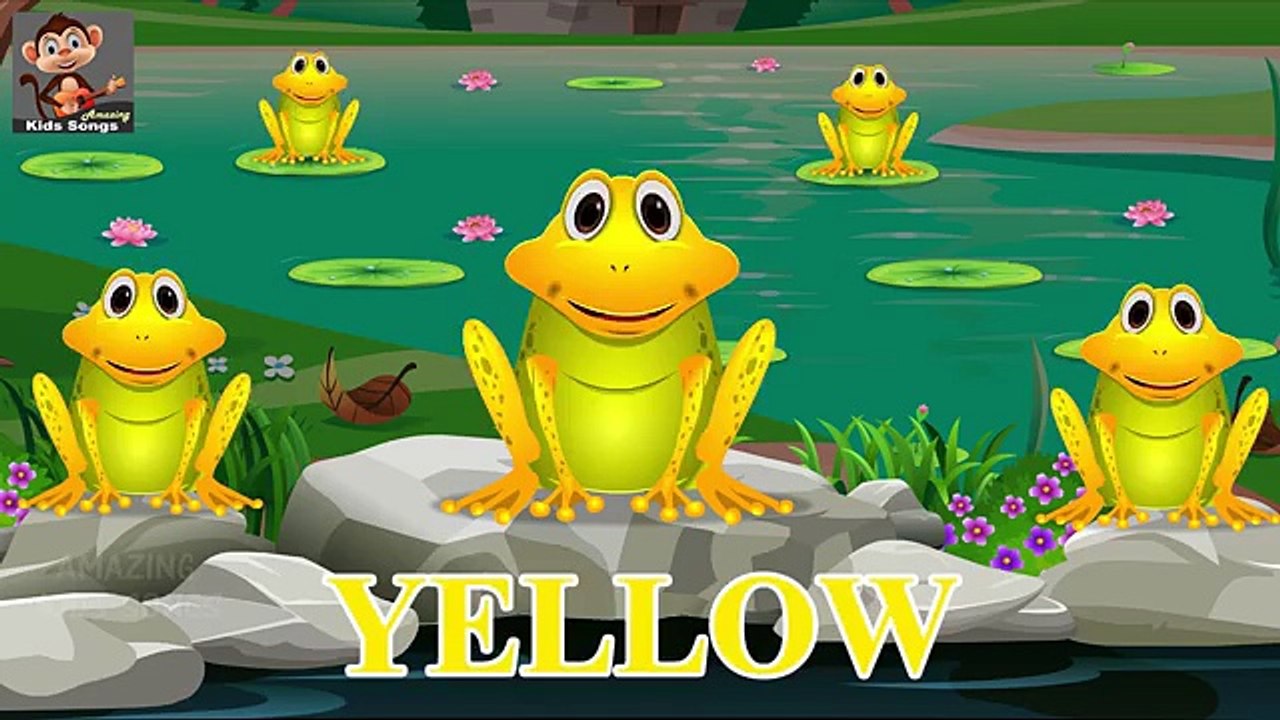 Learning Colors With Animals Cartoon | Learning Colors Children Videos | Colors Lion Tiger Frog