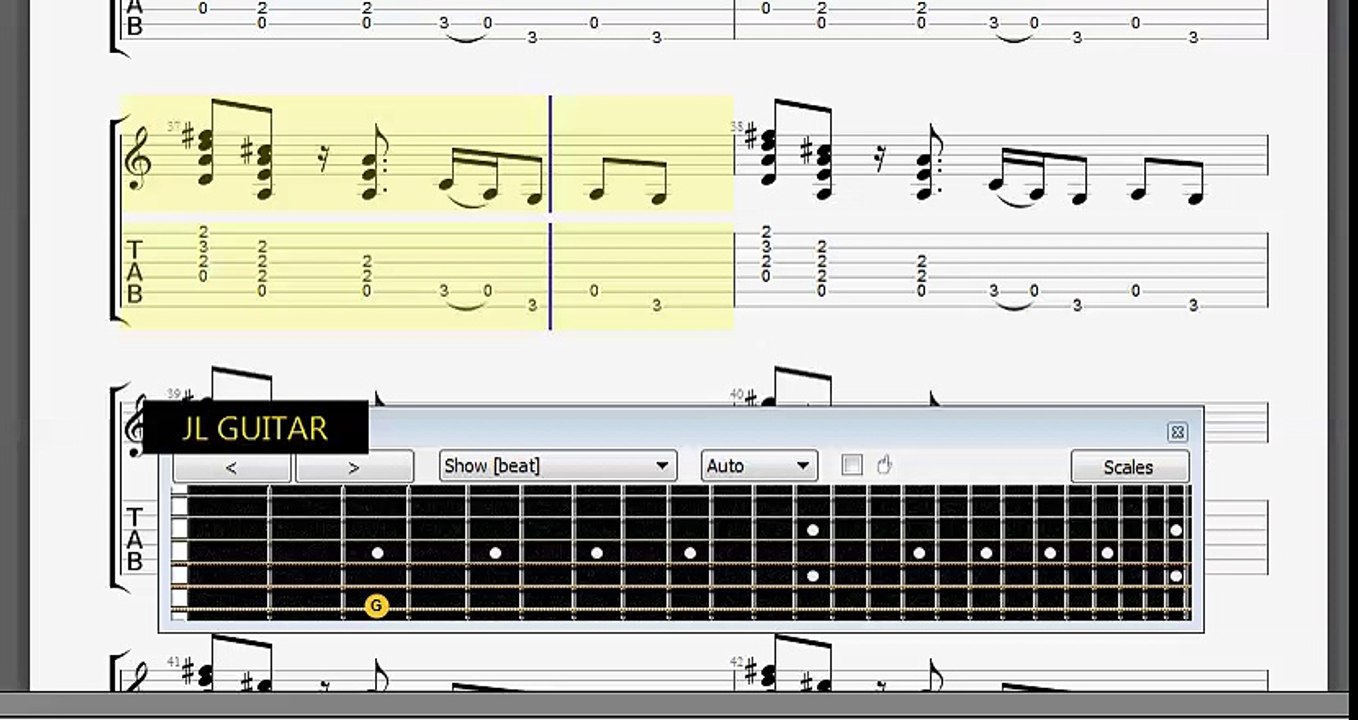 Aerosmith - Sweet Emotion (Tab Guitar Cover - JL)