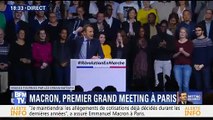 Emmanuel Macron se lâche lors de son grand meeting