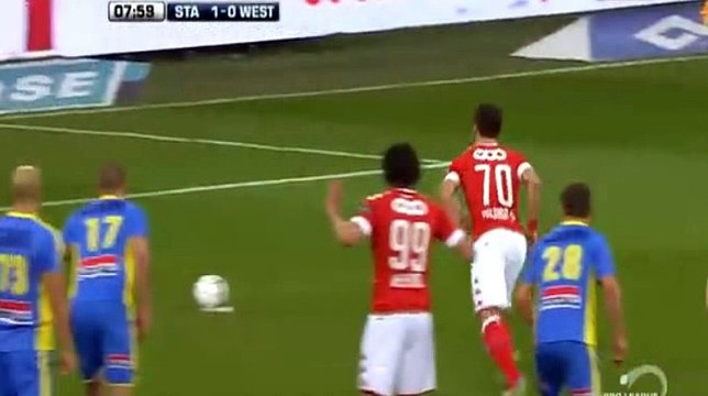 Sa Orlando (Penalty) Goal HD - St. Liege	1-0	Westerlo 11.12.2016