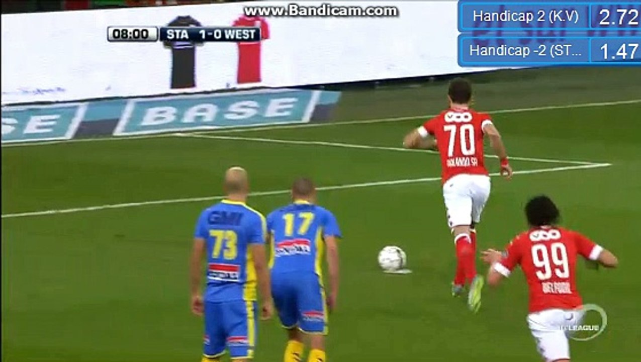 Penalty GOAL - Standard Liege 1 - 0 K.V.C. Westerlo - 2016-12-11