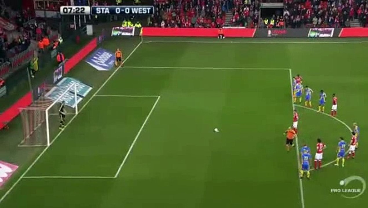 Sa Orlando Penalty Goal - St. Liege 1-0 Westerlo 11.12.2016