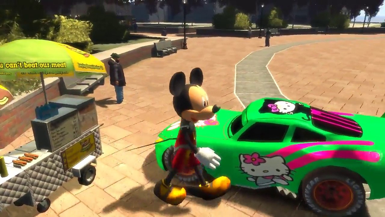 Nursery Rhymes My little Pony McQueen Colors Mickey Mouse & Spiderman