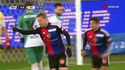 Basel 1:0 FC St.Gallen (Swiss Super League 18. Runde 2016/2017 10.December 2016)