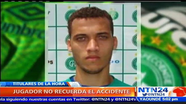 Helio Neto, sobreviviente del siniestro de Chapecoense, dio sus primeras palabras tras despertar del coma inducido