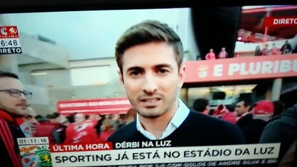 Nuno Luz volta a animar a malta com palavrões durante a Antevisão do Benfica-Sporting