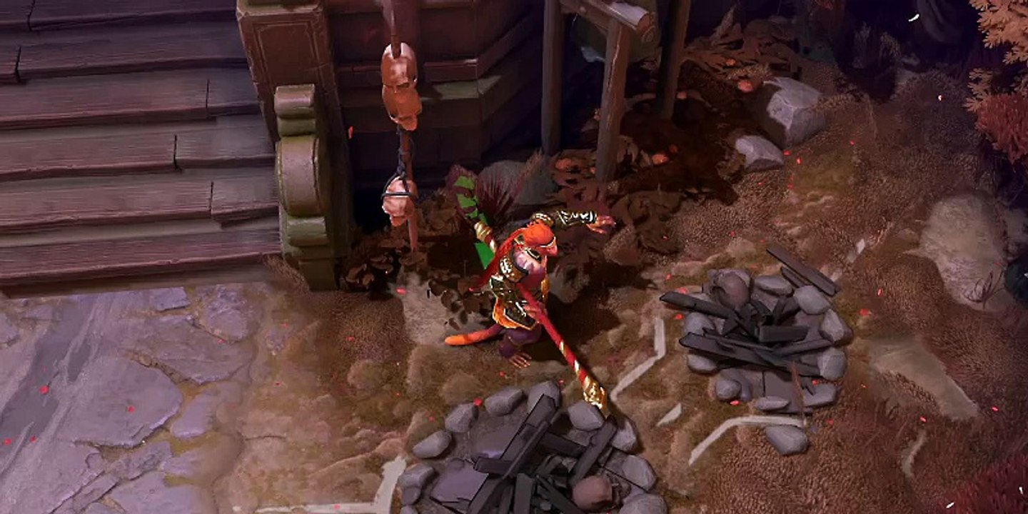 Dota 2 Monkey King Tree jump