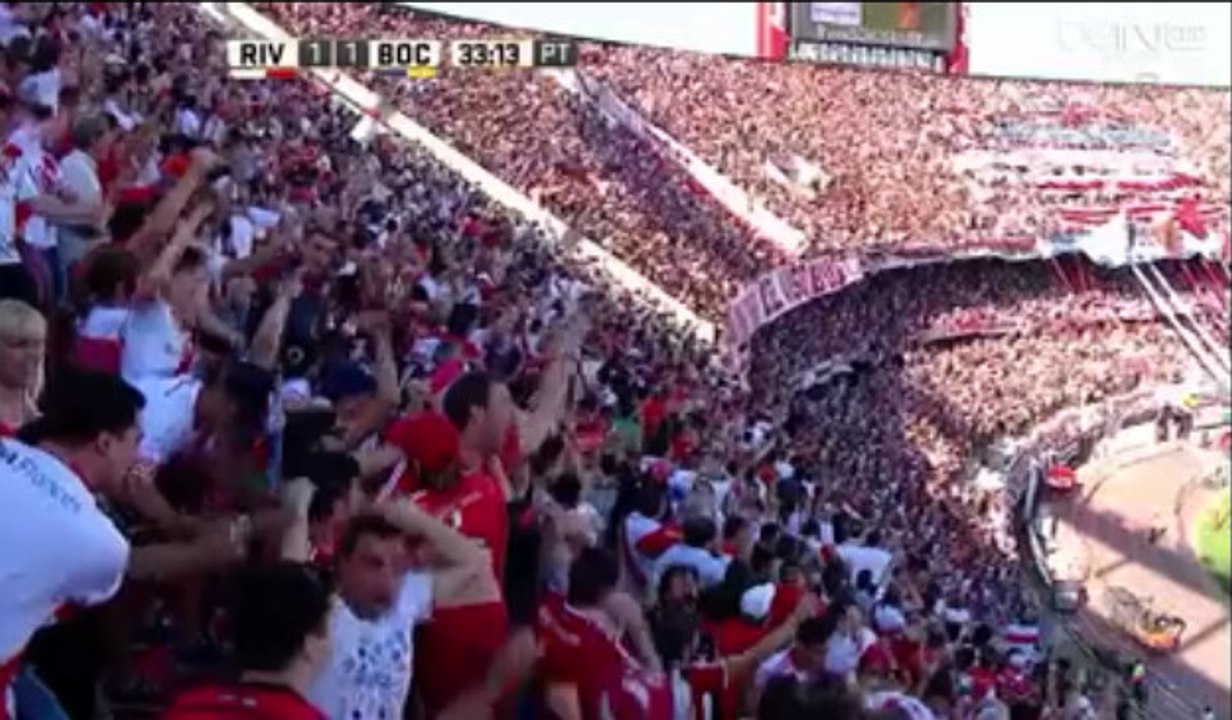 River Plate - Boca Juniors 1-1 Gol de Driussi (11.12.2016)