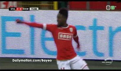 Isaac Mbenza Goal HD - St. Liege 3-0 Westerlo - 11.12.2016