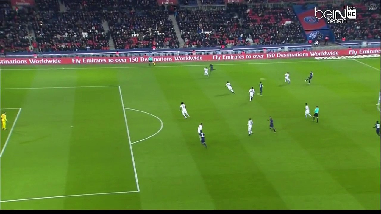 1-2 Edinson Cavani Goal France  Ligue 1 - 11.12.2016 Paris St. Germain 1-2 OGC Nice