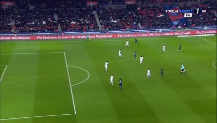 BUT Edinson Cavani - PSG 1-2 Nice - 11.12.2016