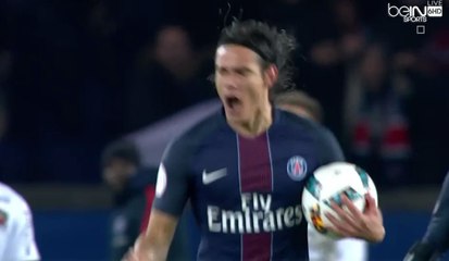 Edinson CAVANI Goal - Paris Saint-Germain 2-2 OGC Nice - (11/12/2016)
