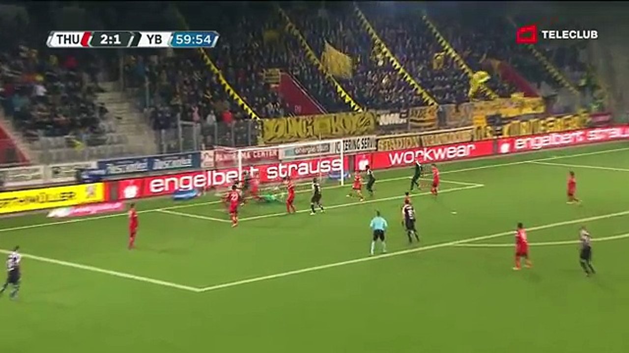 Thun 2:2 Young Boys (Swiss Super League 18. Runde 2016/2017 11.December 2016)