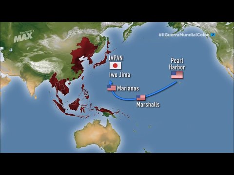 LA 2º GUERRA MUNDIAL EN COLOR HD, El Pacifico 1