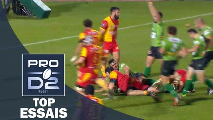 TOP Essais de la J14 – PRO D2 – Saison 2016-2017