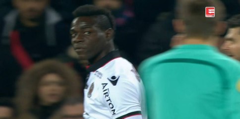 Unethical behavior for Mario Balotelli to referee