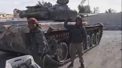 Сирия.Падение Пальмиры  + 19 трофейных танков )