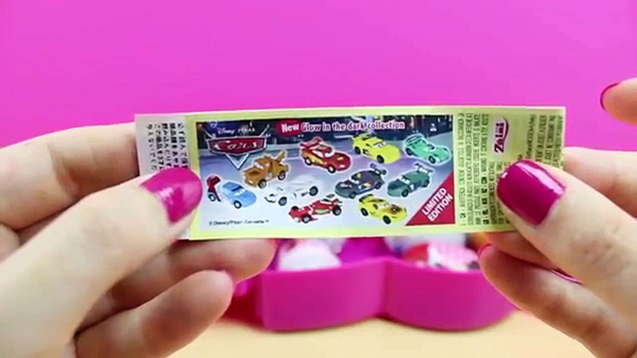 Maletín de Peppa Pig con Huevos Sorpresa en español Frozen Mickey Minnie Cenicienta Cars
