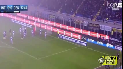 اهداف مباراة انتر ميلان وجنوى 2-0 (2016-11-12) سوار الذهب HD