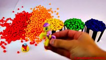 Play Doh Surprise - Rainbow Dippin Dots Shopkins Hulk My Little Pony - Surprise Eggs